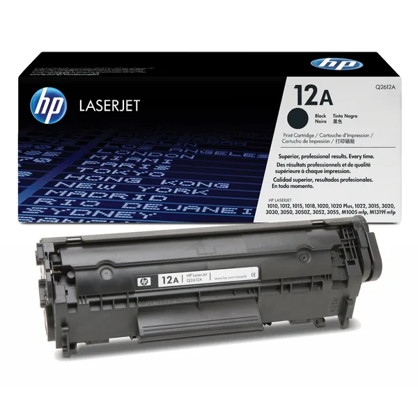 OEM HP 12A - (Q2612A) Toner - Black